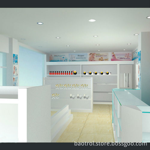 Newest design artificial stone hanging display fixtures